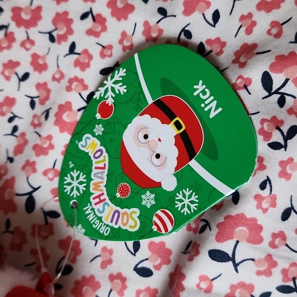 Brand new Squishmallows Nick aka Mr Claus Christmas plush pillow - Picture 5 of 7
